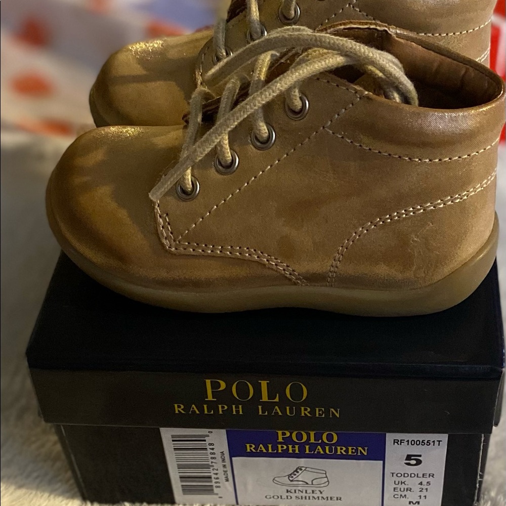 Linley Gold Shimmer Shoes
